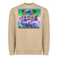 Mushroom aloha stitch Heavyweight Sweatshirt - AdoDesignShop