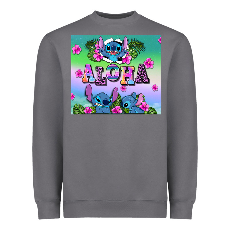 Aloha Stitch Heavyweight Sweatshirt by AdoDesignShop | Teevron