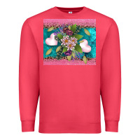 Cardinal v.d flowers and hearts Premium Sweatshirt - AdoDesignShop