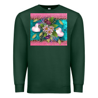 V.d Flowers And Hearts Premium Sweatshirt | Teevron