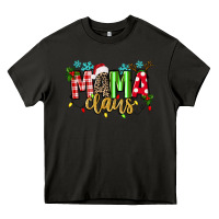Asphalt mama claus Heavy Core Tee - texasbilliewilder