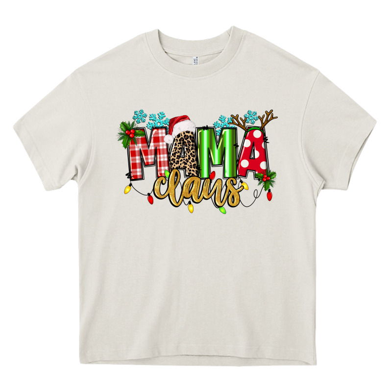Mama Claus Heavy Core Tee by texasbilliewilder | Teevron