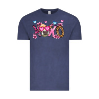 Vintage Denim xoxo cow valentine's day Vintage Tee - OliviaCreatesArt