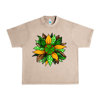 French Oak St. Patrick's sunflower Urban Heavy Tee - OliviaCreatesArt