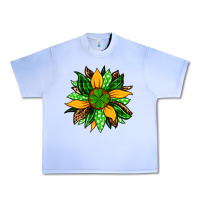 Grape Ice St. Patrick's sunflower Urban Heavy Tee - OliviaCreatesArt