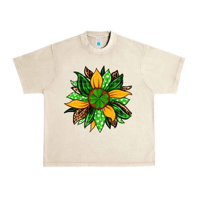 St. Patrick's Sunflower Urban Heavy Tee by OliviaCreatesArt | Teevron