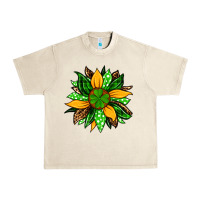 Sandshell St. Patrick's sunflower Urban Heavy Tee - OliviaCreatesArt