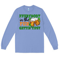 Colony Blue everybody in the pub gettin tipsy Long Sleeve Tee - FaDigitalArtStudio