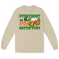 Mushroom everybody in the pub gettin tipsy Long Sleeve Tee - FaDigitalArtStudio