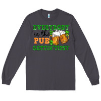 Smoke everybody in the pub gettin tipsy Long Sleeve Tee - FaDigitalArtStudio