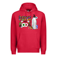 Cardinal Bows and Boos Y'all Premium Hoodie - CowhideDigitalArt