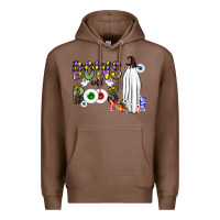 Chestnut Bows and Boos Y'all Premium Hoodie - CowhideDigitalArt
