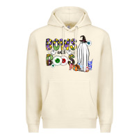 Sandshell Bows and Boos Y'all Premium Hoodie - CowhideDigitalArt