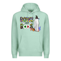 Seafoam Bows and Boos Y'all Premium Hoodie - CowhideDigitalArt