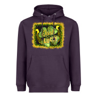 Plum just lucky Heavyweight Hoodie - AdoDesignShop