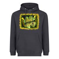 Smoke just lucky Heavyweight Hoodie - AdoDesignShop