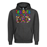 Charcoal Heather this guys an ausome dad Zipper Hoodie - AdoDesignShop