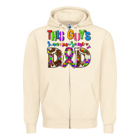 Sandshell this guys an ausome dad Zipper Hoodie - AdoDesignShop