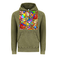 Vintage Olive lgbtq pride coffee cups with leopard seamless pattern bbs Vintage Hoodie - BundleAndBundleShop