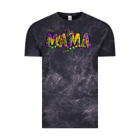 Cloud Black mama mardi gras Vintage Tee - OliviaCreatesArt