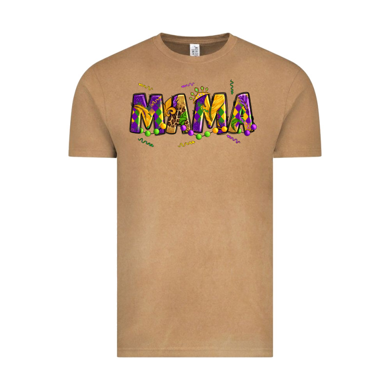 Mama Mardi Gras Vintage Tee by OliviaCreatesArt | Teevron