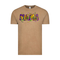 Vintage Coffee mama mardi gras Vintage Tee - OliviaCreatesArt