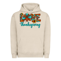 Pigment French Oak love thanksgiving Urban Hoodie - JahusDesignShop
