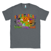 Charcoal Heather trick or treat smell my feet Classic Tee - CowGirlArtShop