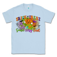 Dusty Blue trick or treat smell my feet Classic Tee - CowGirlArtShop
