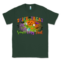 Sports Green trick or treat smell my feet Classic Tee - CowGirlArtShop