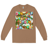 Toasted Coconut Happy Easter Seamless Pattern Long Sleeve Tee - BundleAndBundleShop