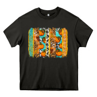 Asphalt Fall Pumpkin brushstrokes Heavy Core Tee - NancyCooperArtShop