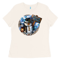 Bone hello winter Ladies Tee - CowGirlArtShop