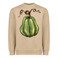 Mushroom gourd green pumpkin Heavyweight Sweatshirt - BarkalooDesign