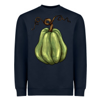 Navy gourd green pumpkin Heavyweight Sweatshirt - BarkalooDesign