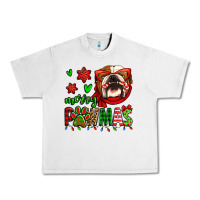 Lunar Rock merry pawmas christmas bulldog Urban Heavy Tee - Jasminsmagicworld