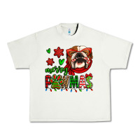 Pistachio merry pawmas christmas bulldog Urban Heavy Tee - Jasminsmagicworld