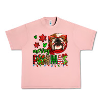 Salmon merry pawmas christmas bulldog Urban Heavy Tee - Jasminsmagicworld