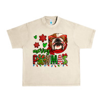 Sandshell merry pawmas christmas bulldog Urban Heavy Tee - Jasminsmagicworld