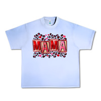 Grape Ice Pink leopard mama Urban Heavy Tee - FaDigitalArtStudio