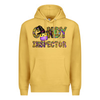 Antique Gold Candy Inspector Premium Hoodie - CowhideDigitalArt