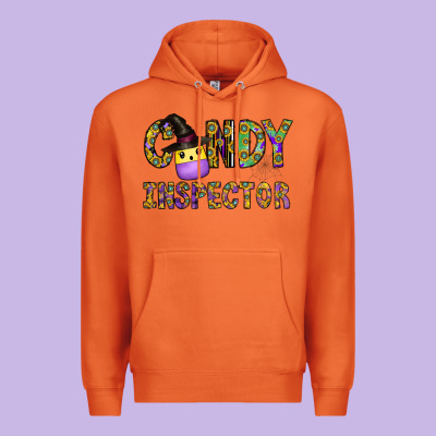 Candy Inspector Premium Hoodie Designed By Cowhidedigitalart