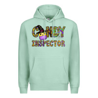 Seafoam Candy Inspector Premium Hoodie - CowhideDigitalArt
