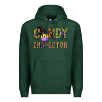 Sports Green Candy Inspector Premium Hoodie - CowhideDigitalArt
