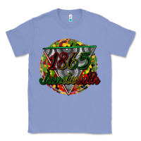 Colony Blue 1865 juneteenth Classic Tee - CowGirlArtShop