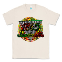 Natural 1865 juneteenth Classic Tee - CowGirlArtShop