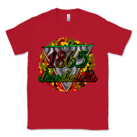 Red 1865 juneteenth Classic Tee - CowGirlArtShop