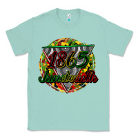 Seafoam 1865 juneteenth Classic Tee - CowGirlArtShop