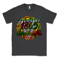 Smoke 1865 juneteenth Classic Tee - CowGirlArtShop