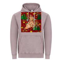 Vintage Zinc christmas nails and trees with leopard and plaid seamless pattern bbs Vintage Hoodie - BundleAndBundleShop
